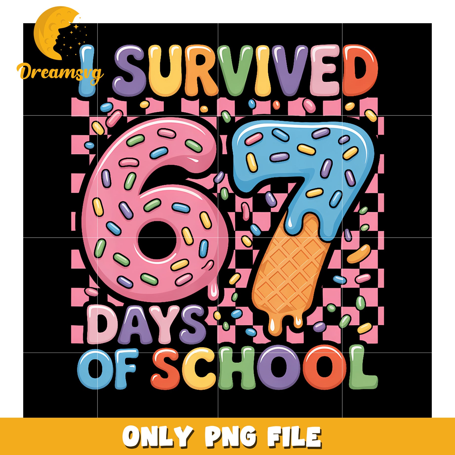 67 days of school png, american trend png, sixseven core png