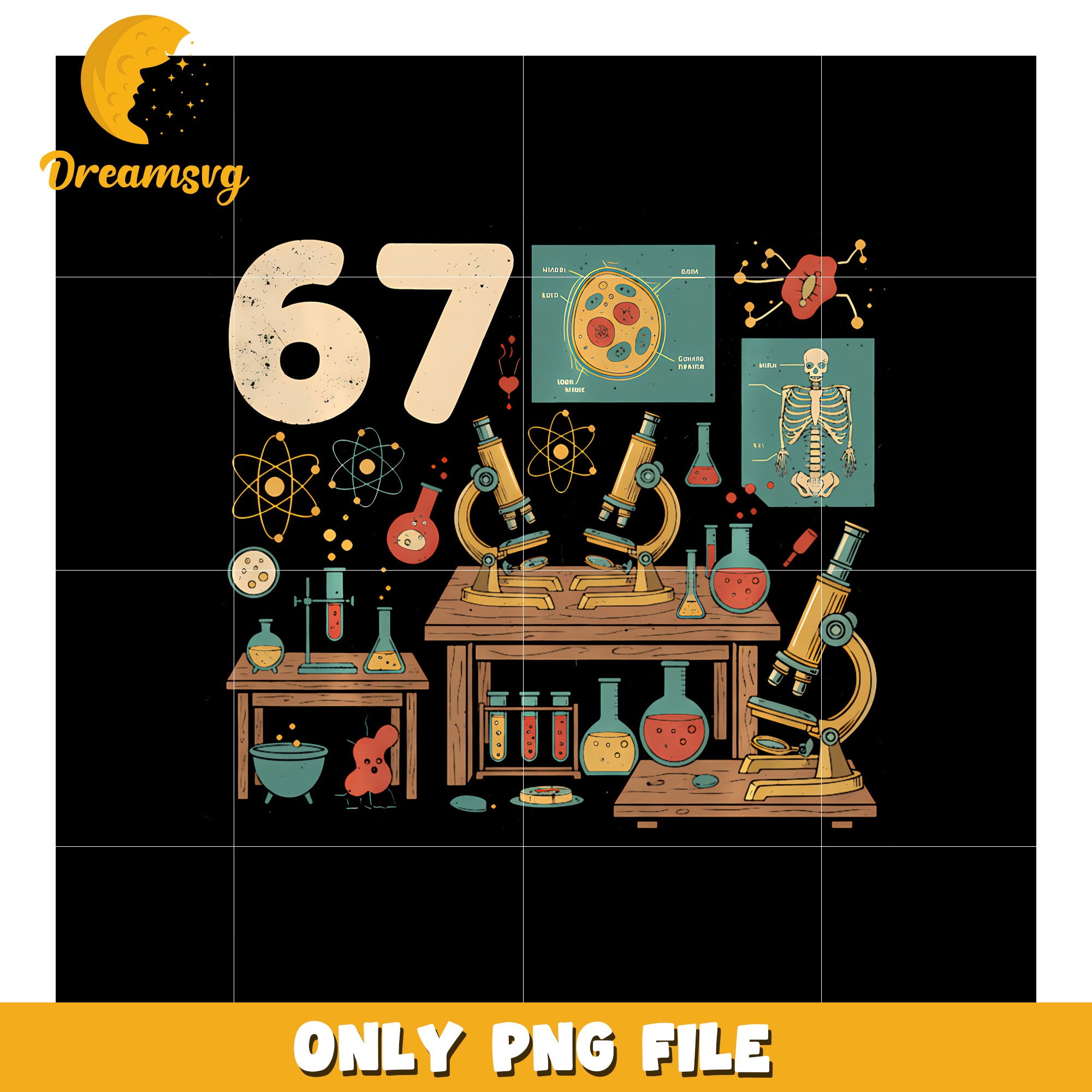 67 design png, meme edit png, humor trend png