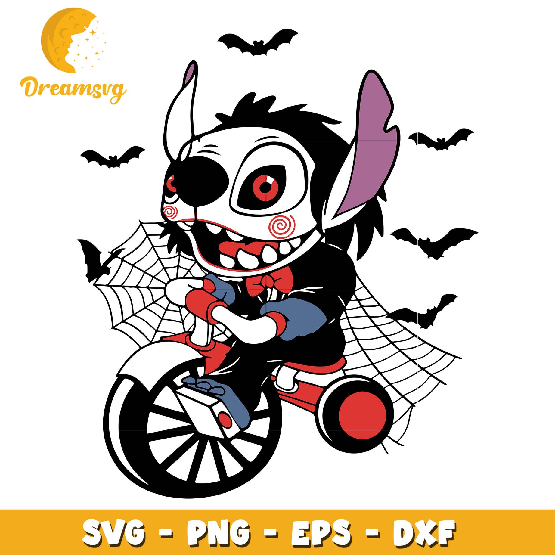 Stitch Jigsaw halloween svg, horror svg