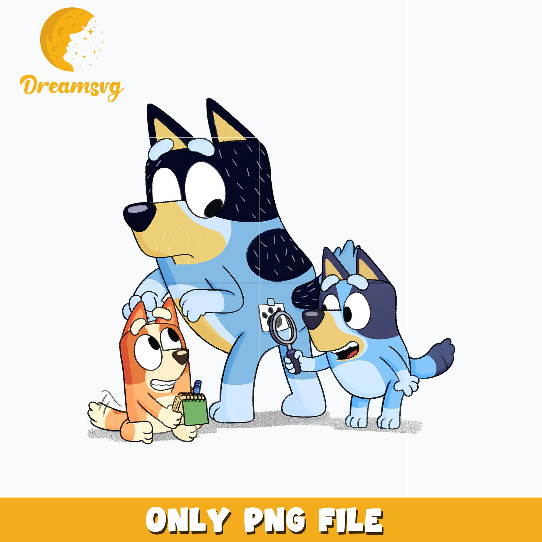 Bluey bingo dad cartoon png