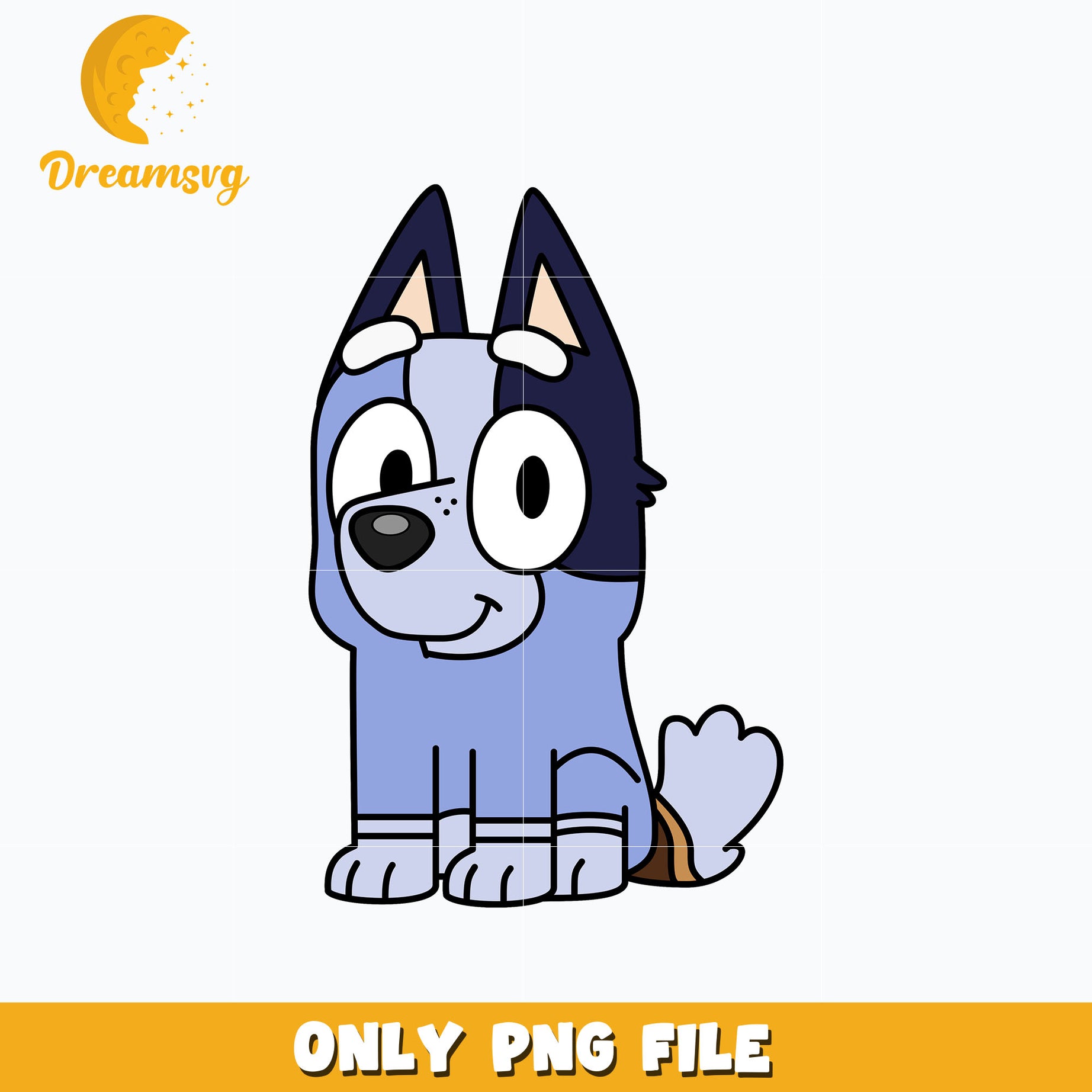 Bluey Winton Dog png