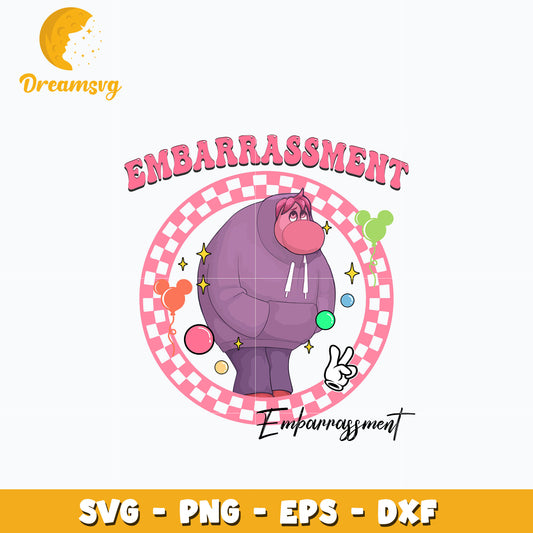 Embarrassment name design svg, inside out svg
