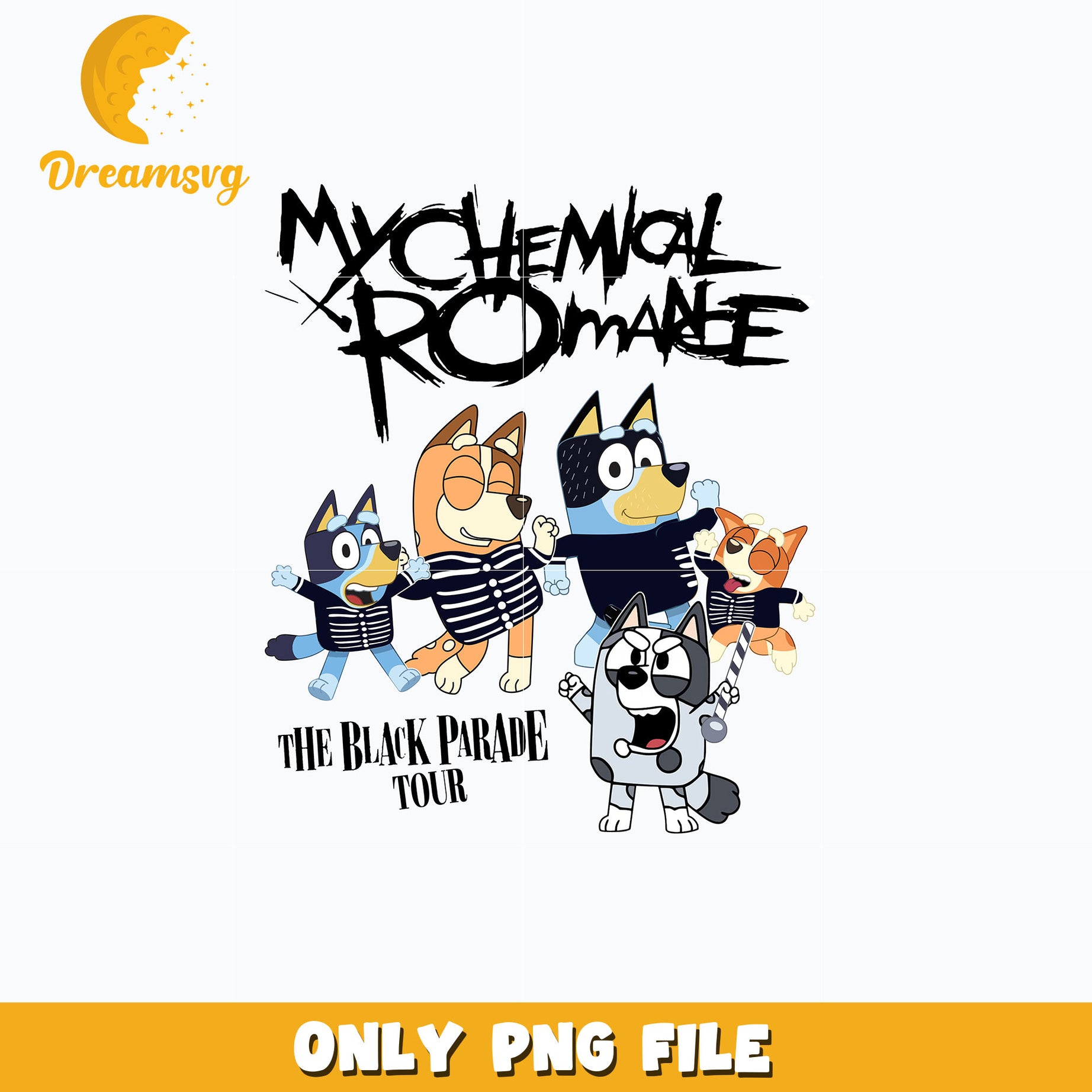 Bluey My Chemical Romance png