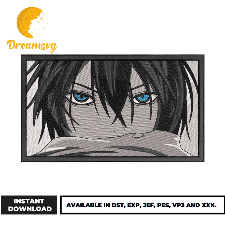 Yato eyes embroidery design