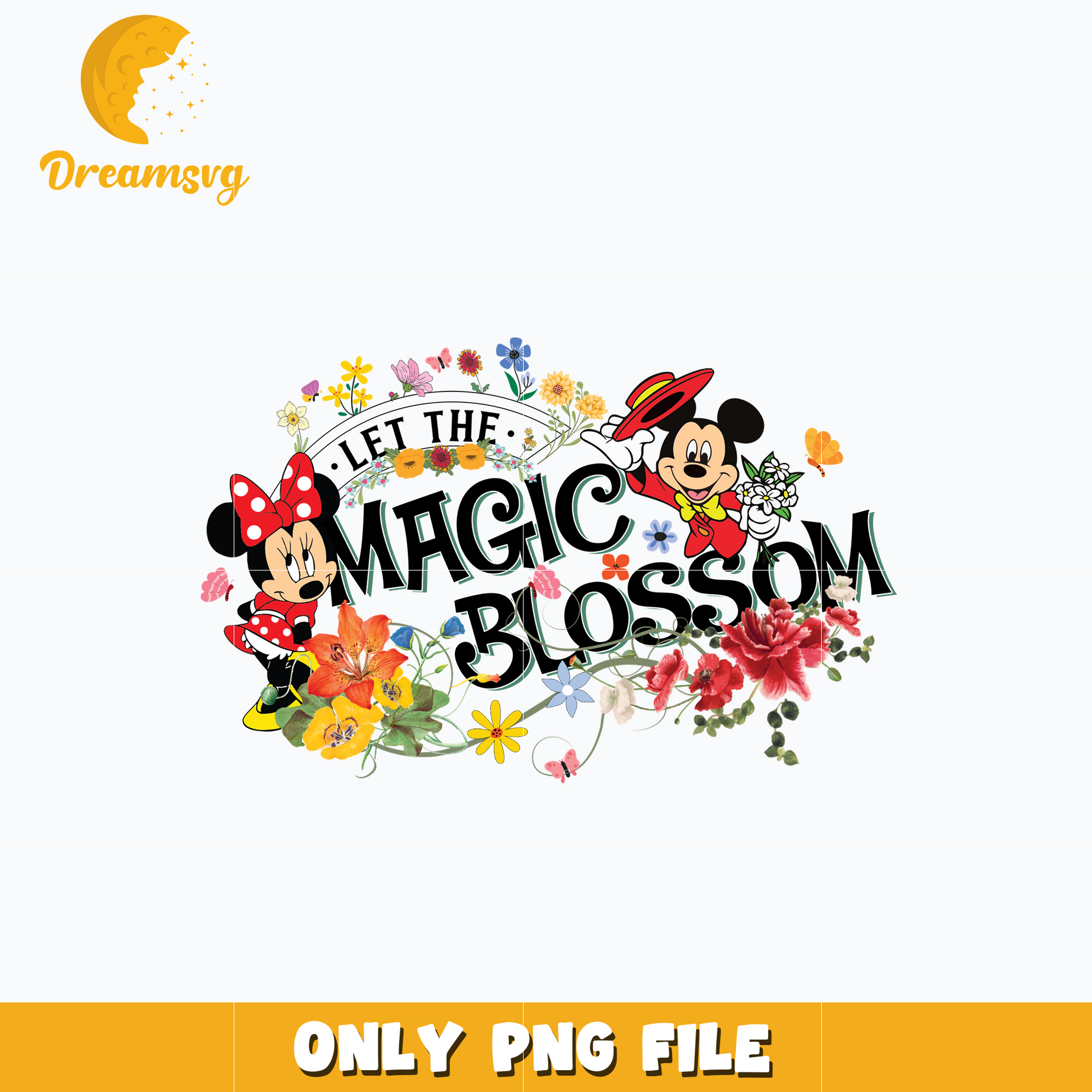 Let The Magic Blossom Png