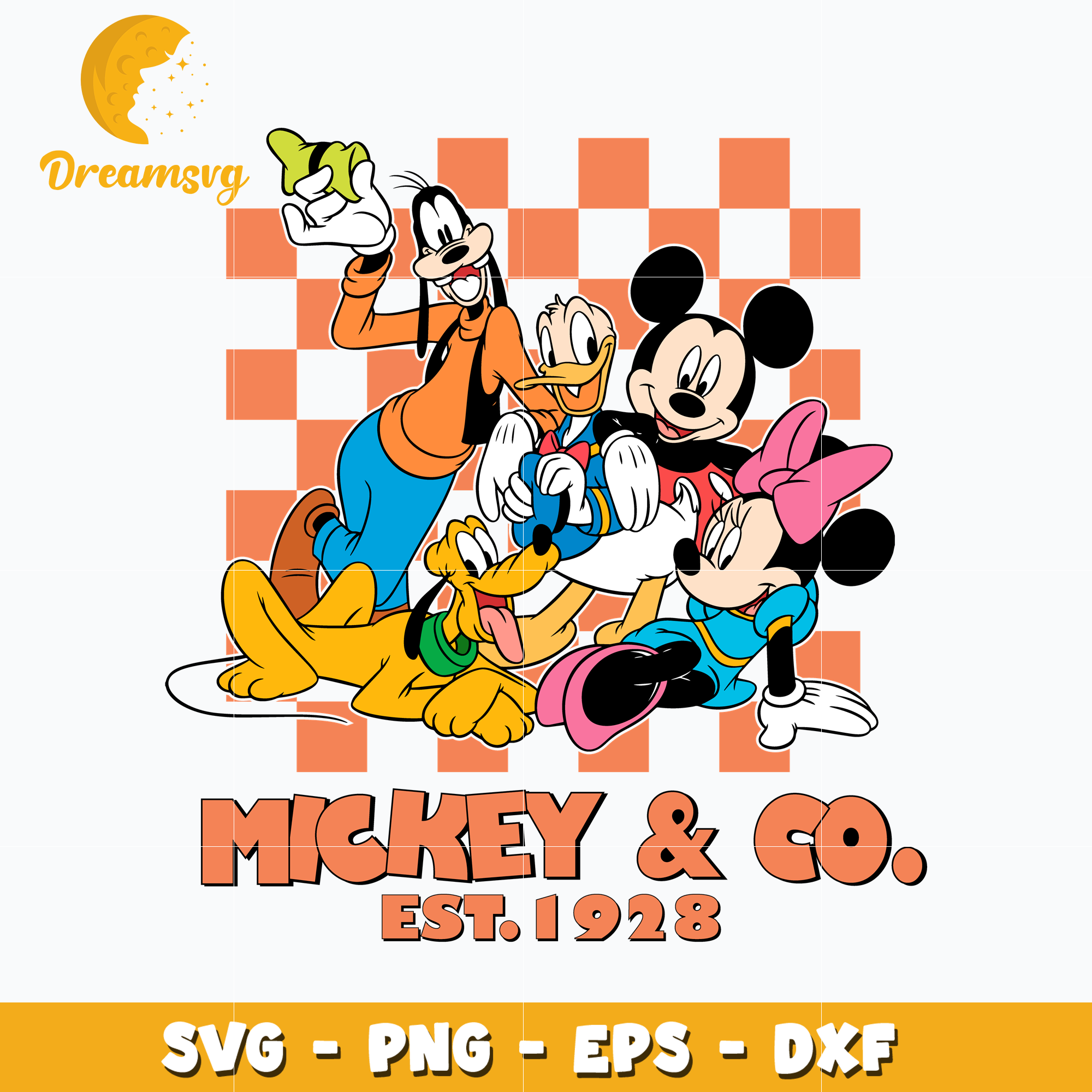 Mickey Co Est 1928 Disney Svg Dreamsvg Store 