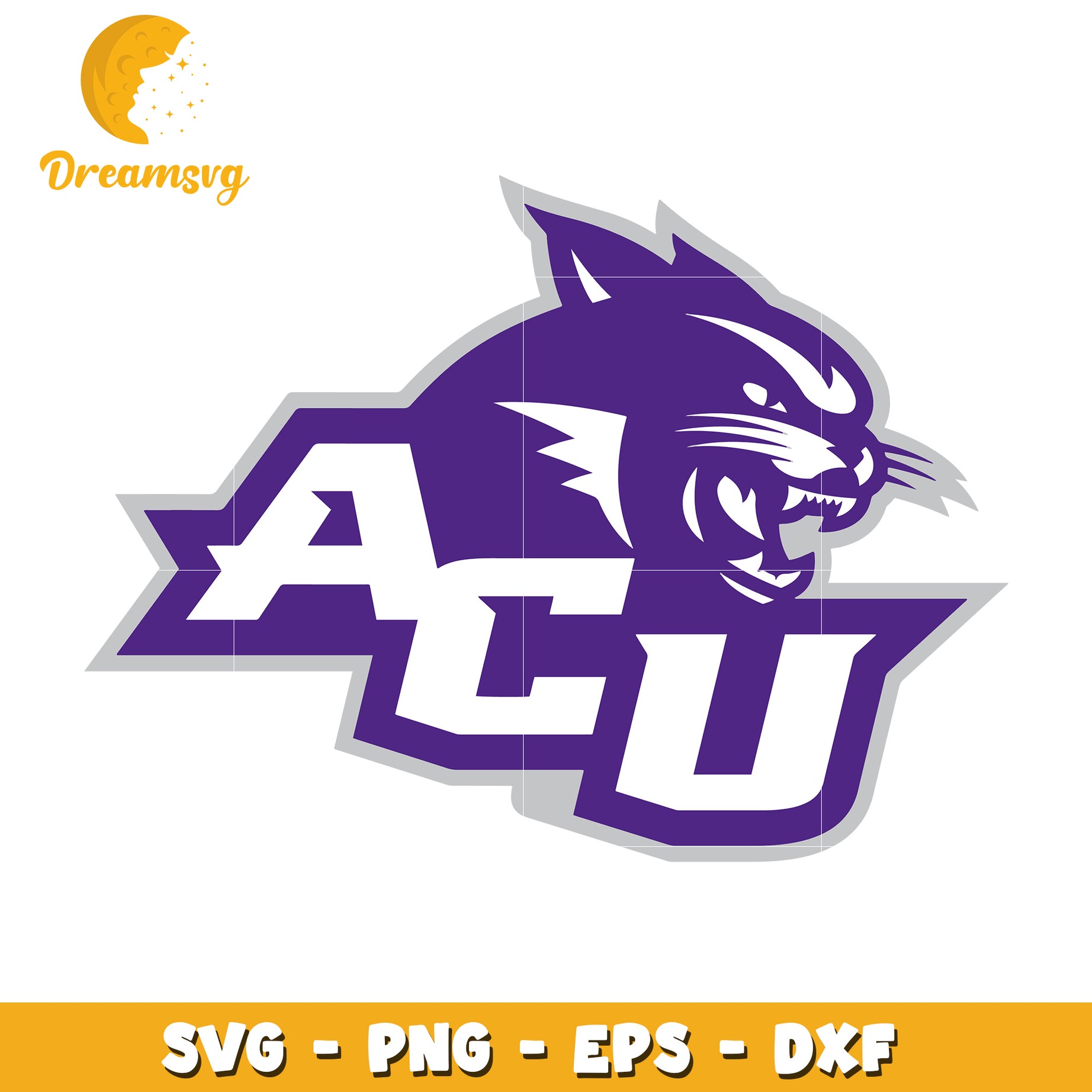 ACU Wildcats Logo SVG Design for Digital Downloads and Crafts