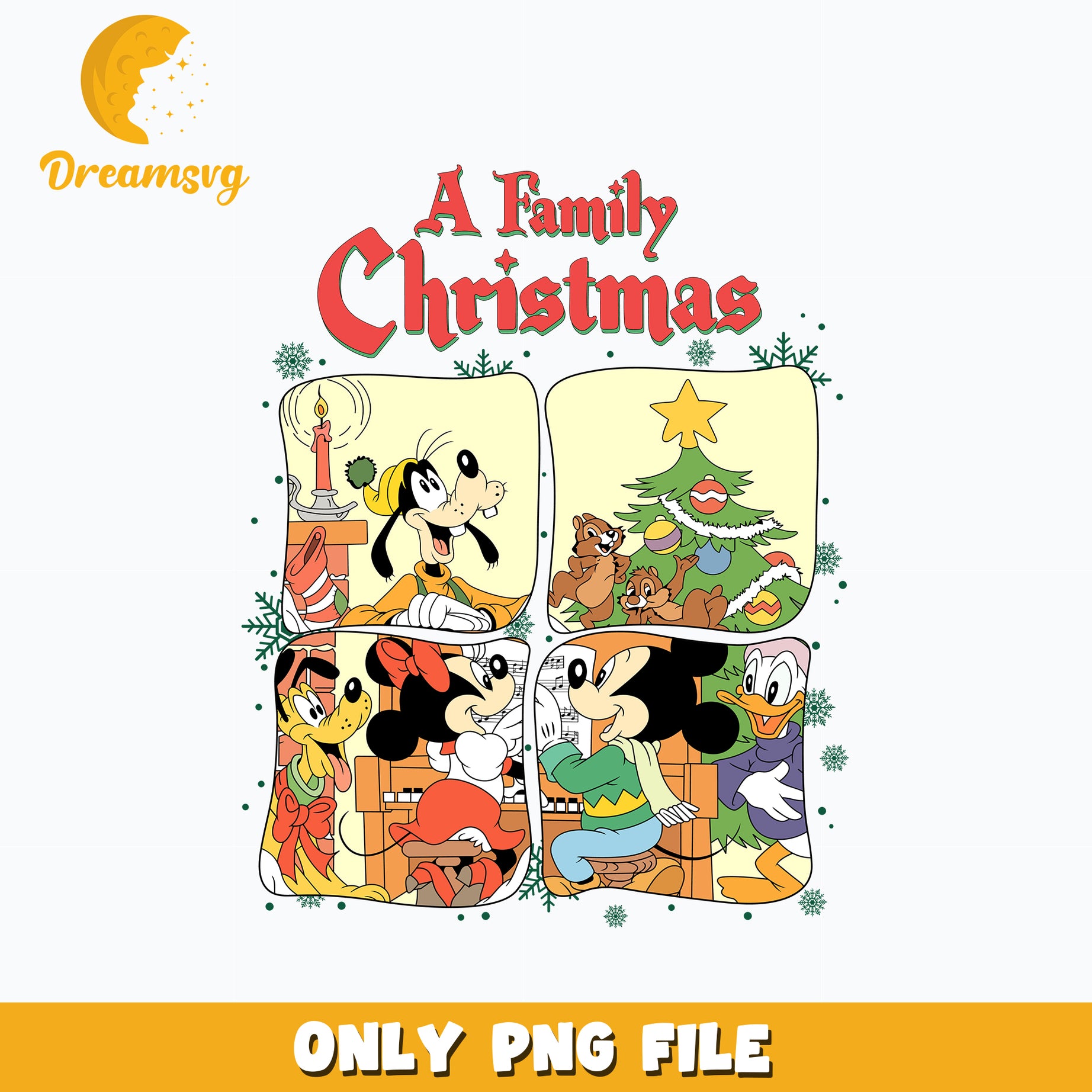 A Family Christmas png
