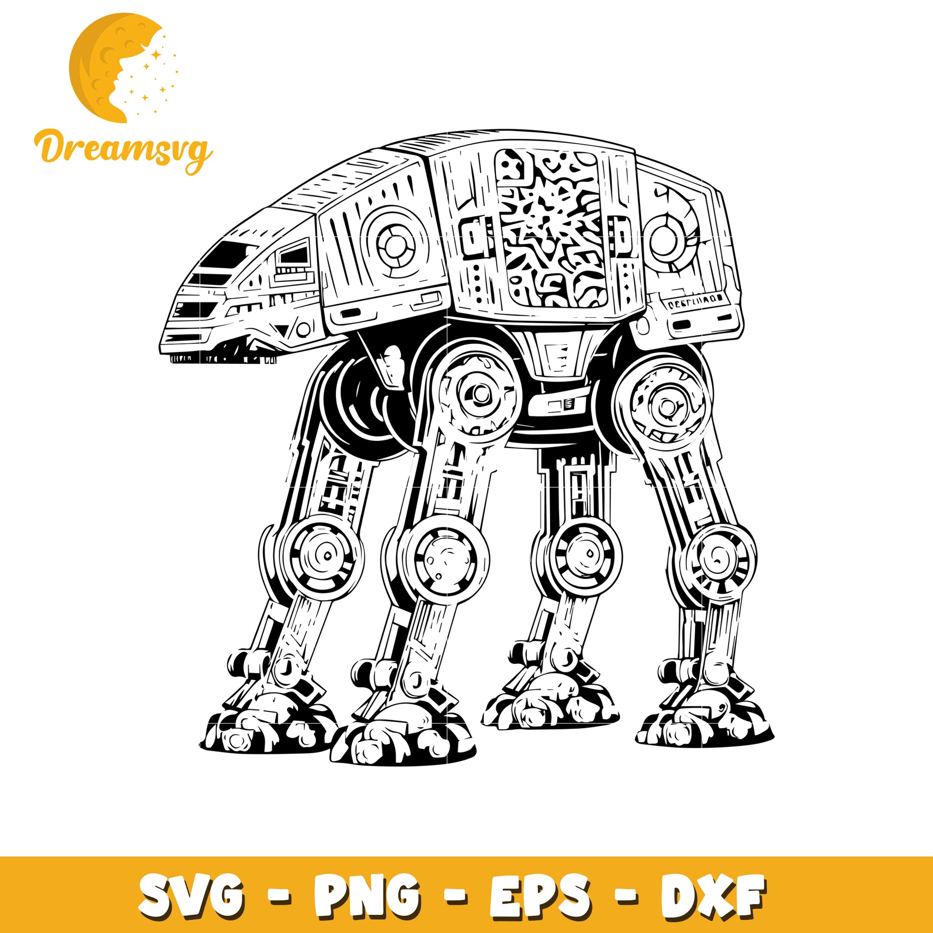 AT AT Walker SVG Cut File – DreamSVG Store