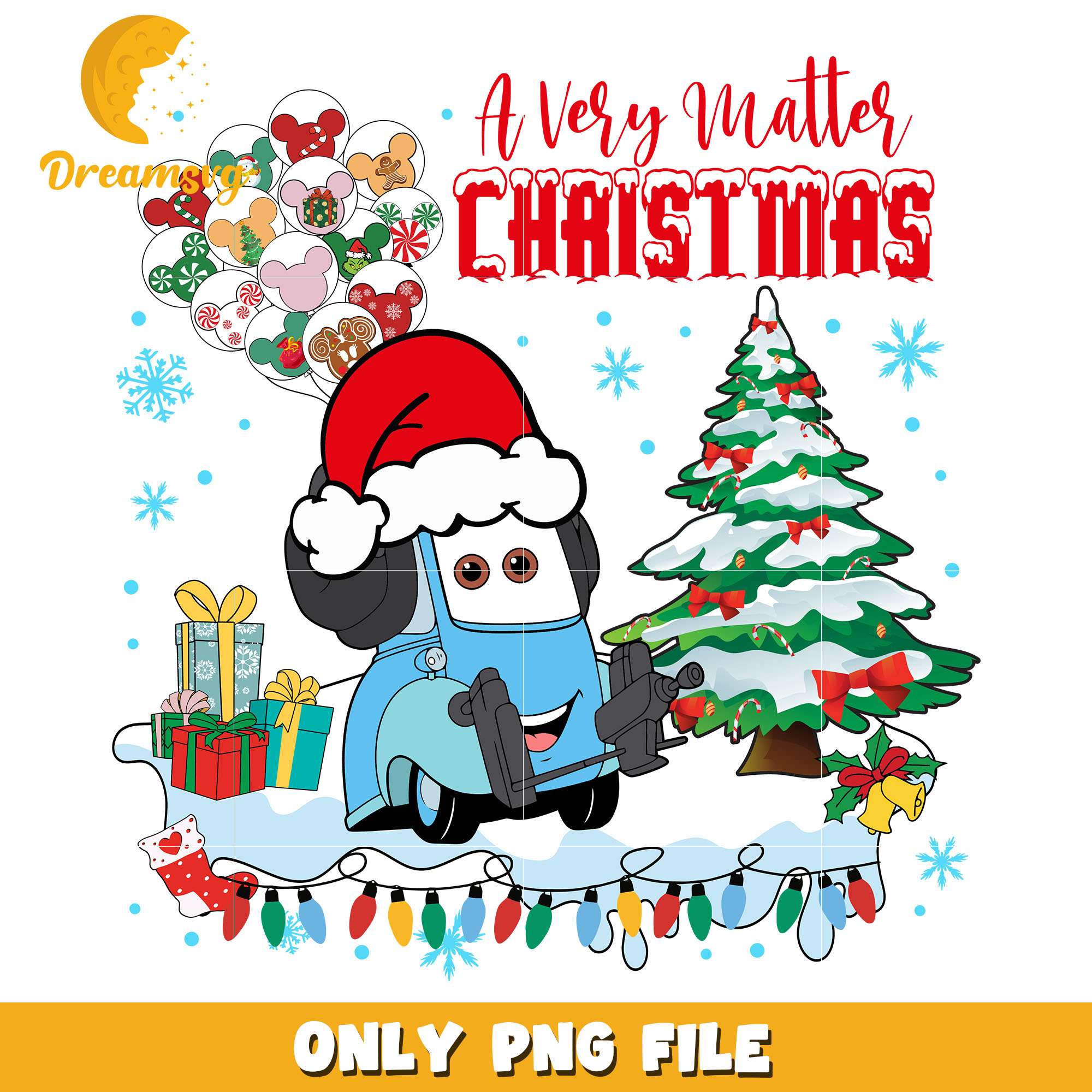 A very matter christmas guido png, disney png, christmas png