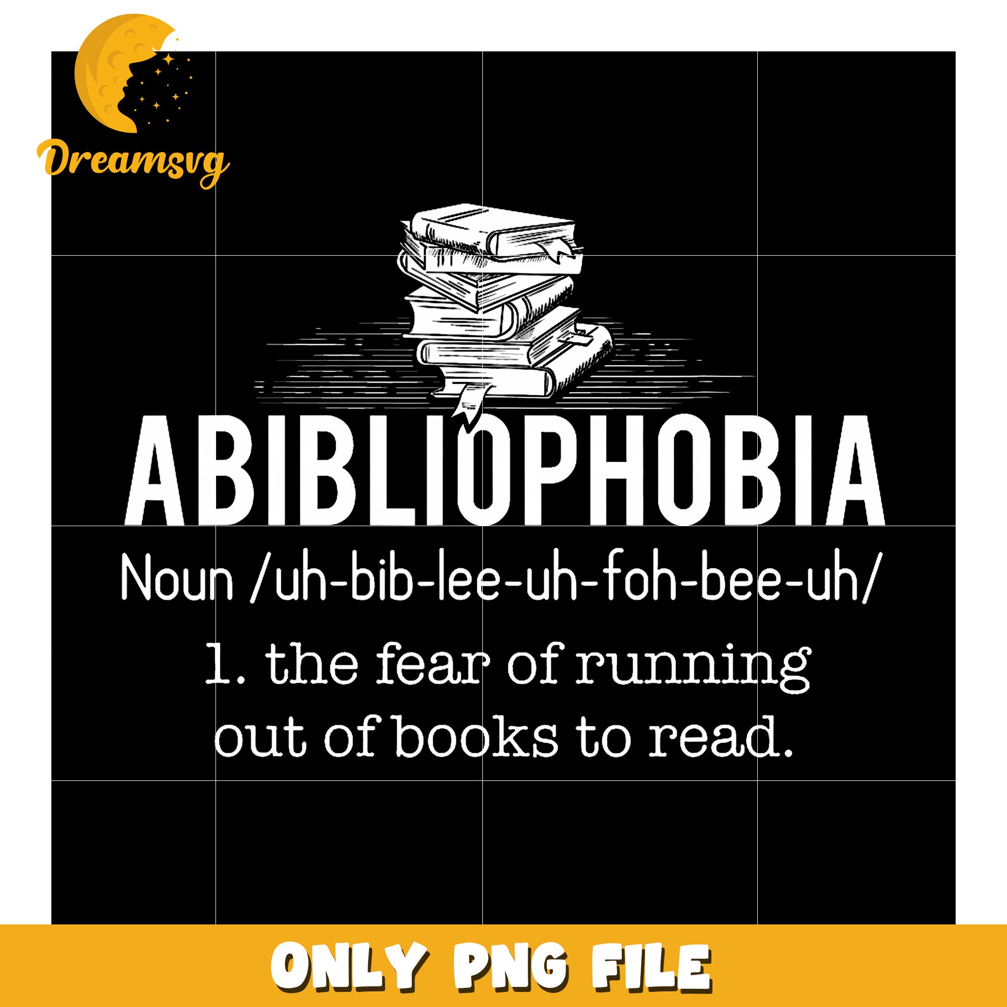 Abibliophobia - Funny Reading Bookworm png, cartoon png, happy holiday png