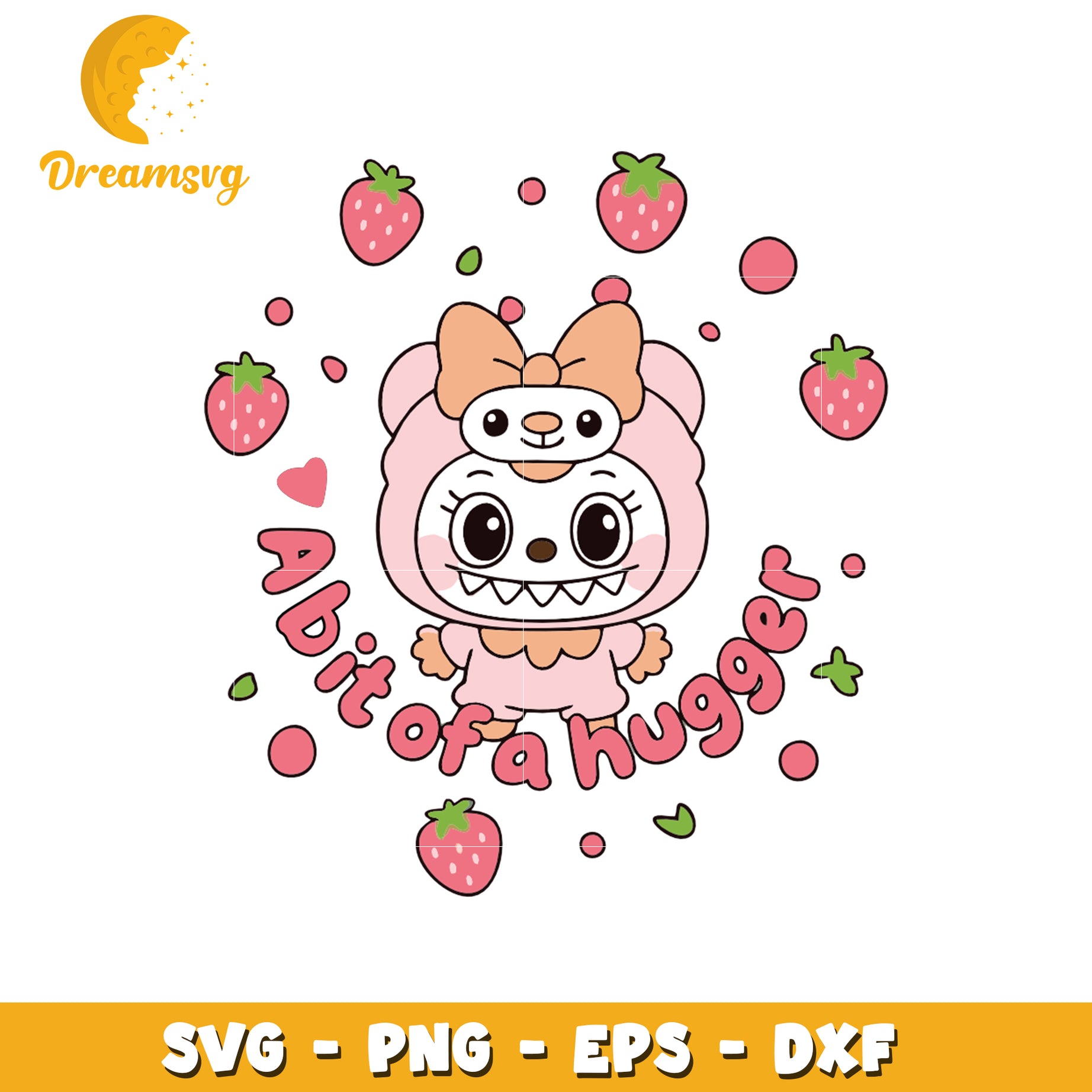 A bit of a huger labubu svg, secret labubu svg, labubu amazon svg