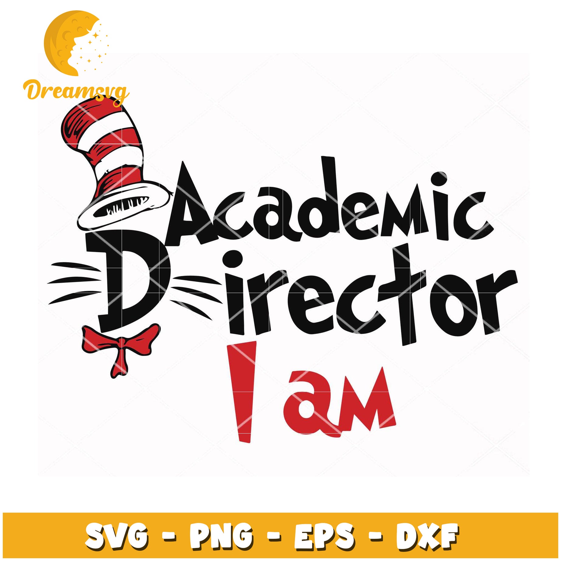 Academic Director SVG Cut File