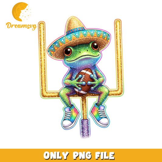 Adorable frog super bowl png, nfl season png, super bowl us png