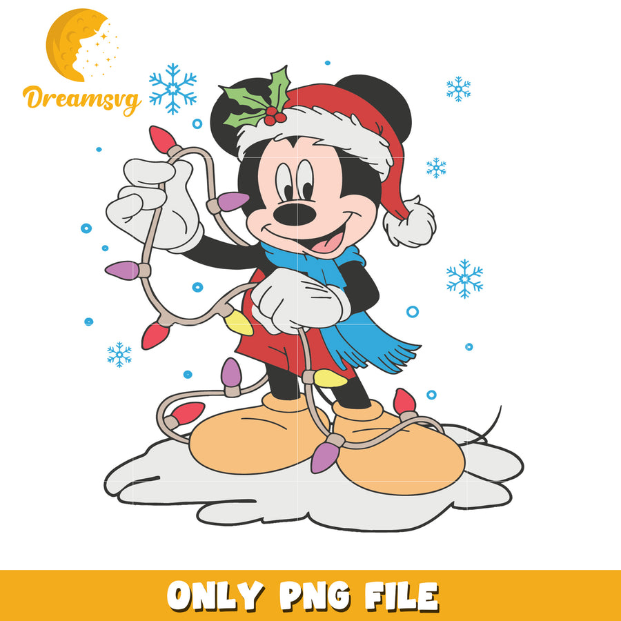 Adorable minnie christmas png, spirit christmas png, disney characters png