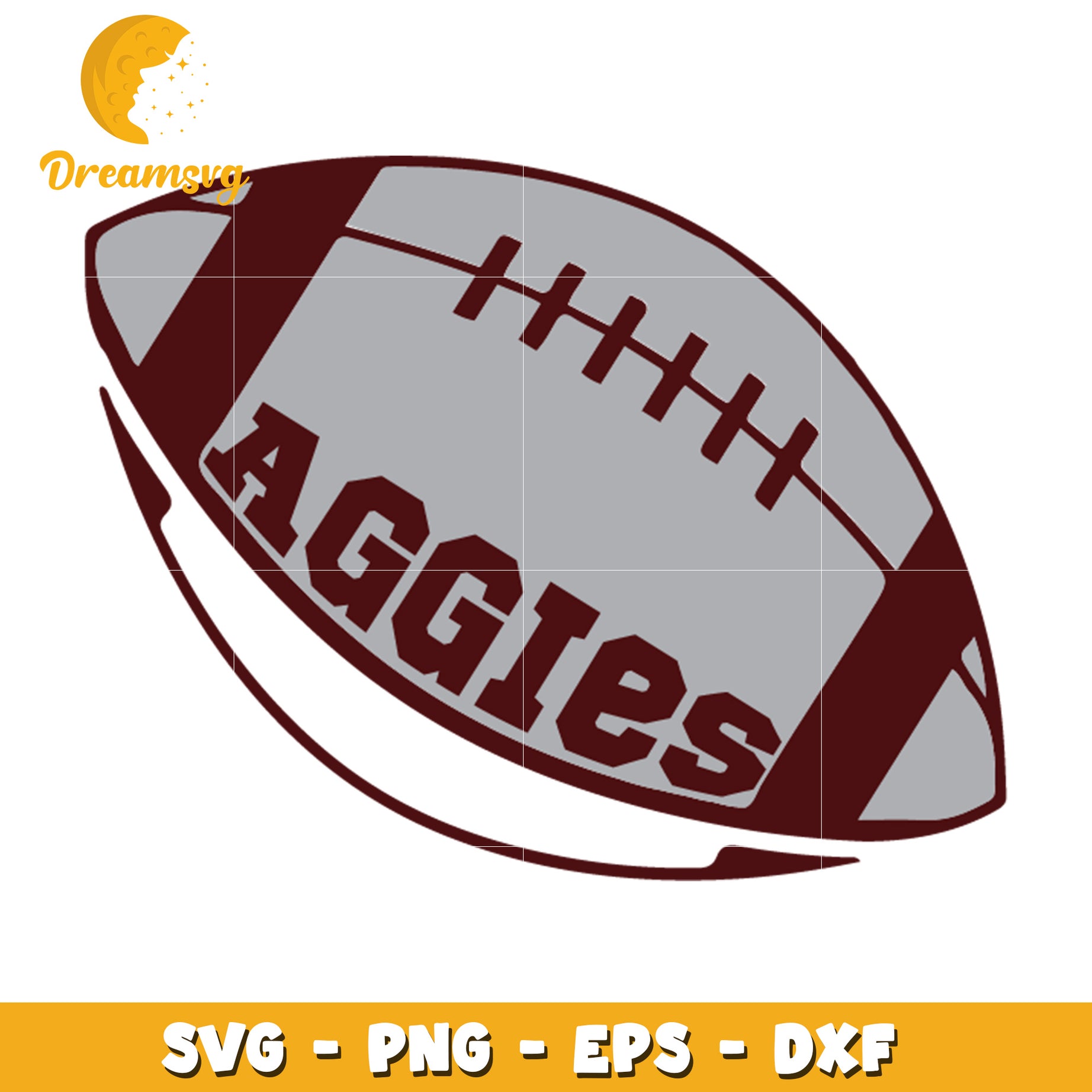 Aggies Football SVG Cut File for Creative Projects and Crafts