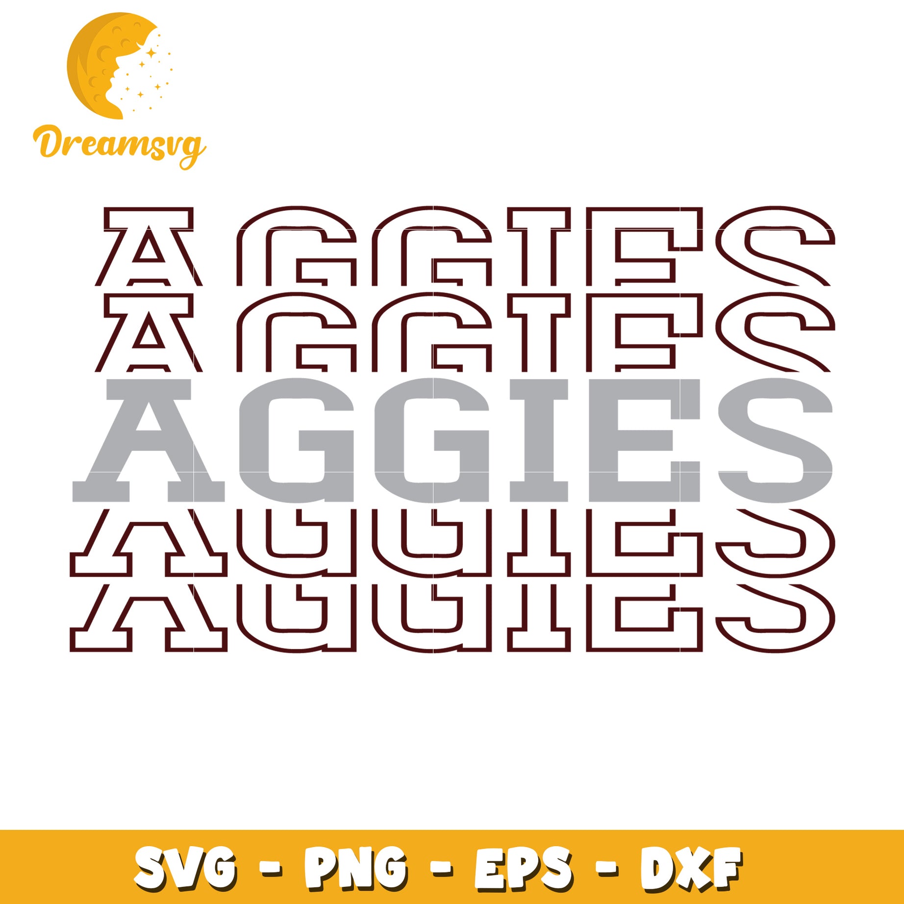 Aggies Inspired SVG Design for Creative Projects and Crafts