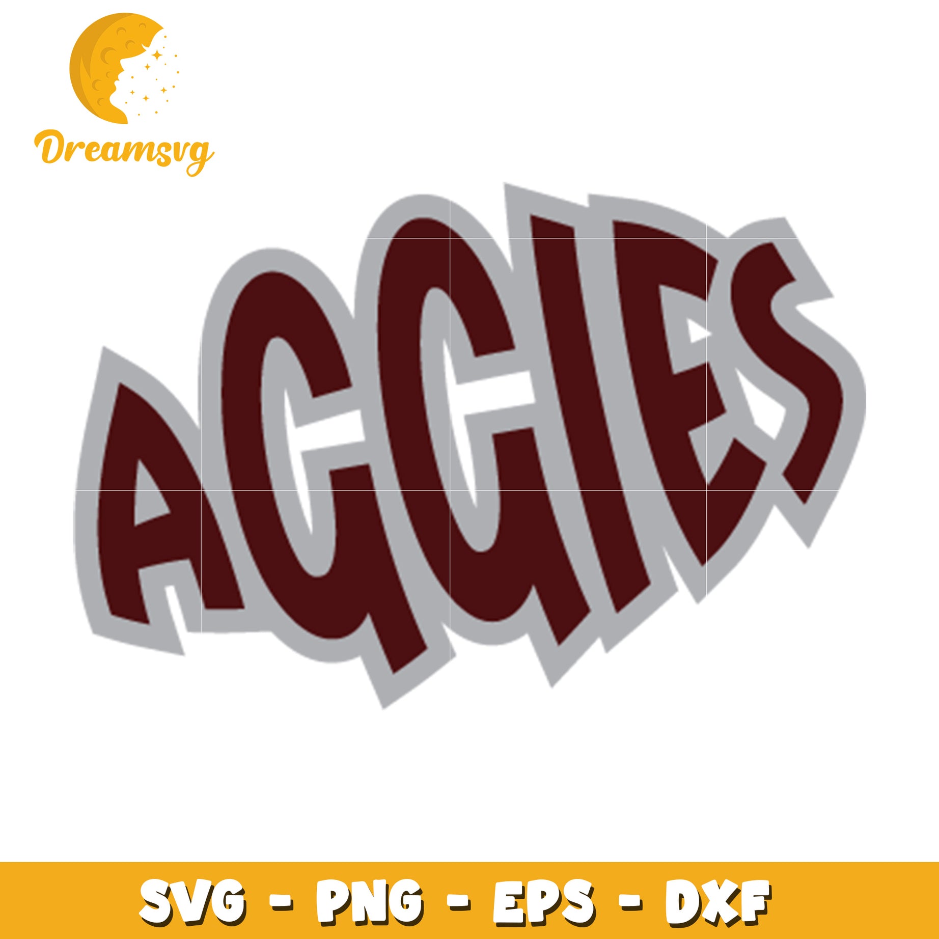 Aggies SVG Cut File PNG EPS DXF