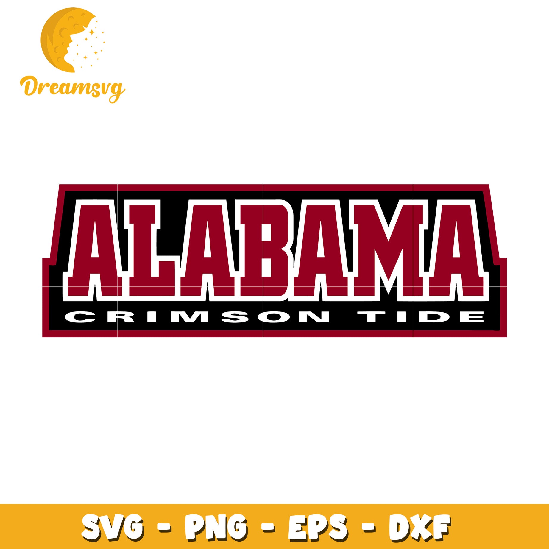 Alabama Crimson Tide SVG Design for Fans and Crafters Online