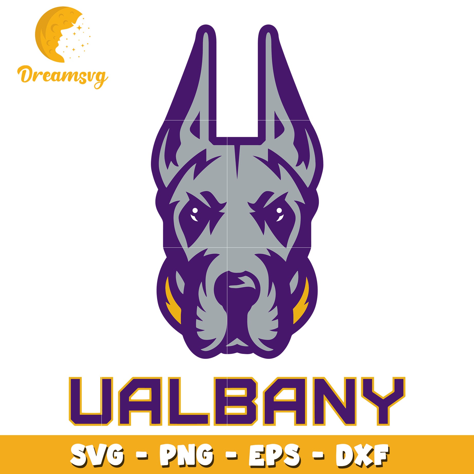 Albany Great Dane SVG PNG EPS DXF