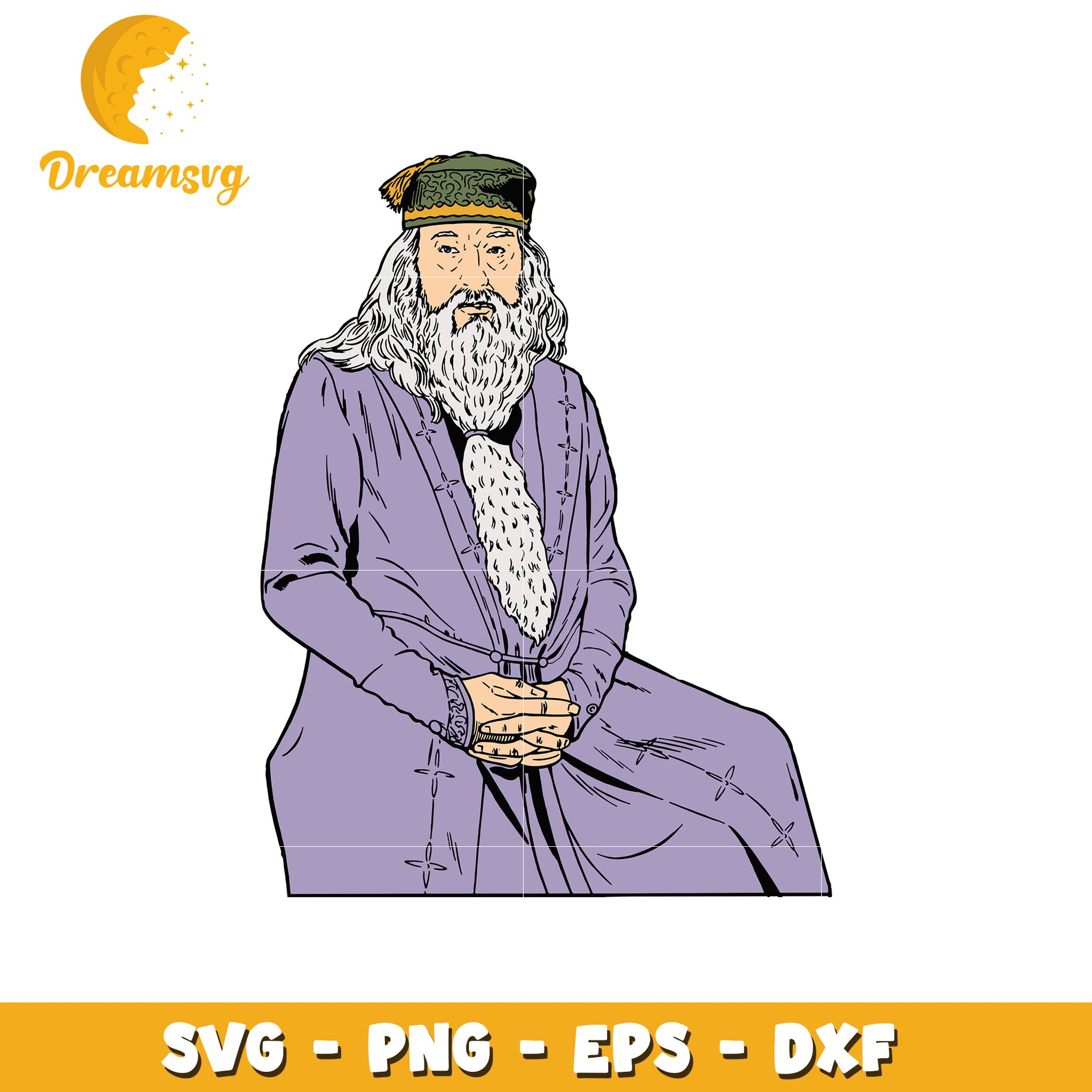 Albus Dumbledore SVG PNG EPS DXF