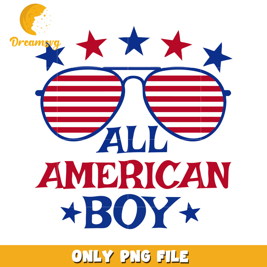 All american boy png, red white and blue png, independence day png