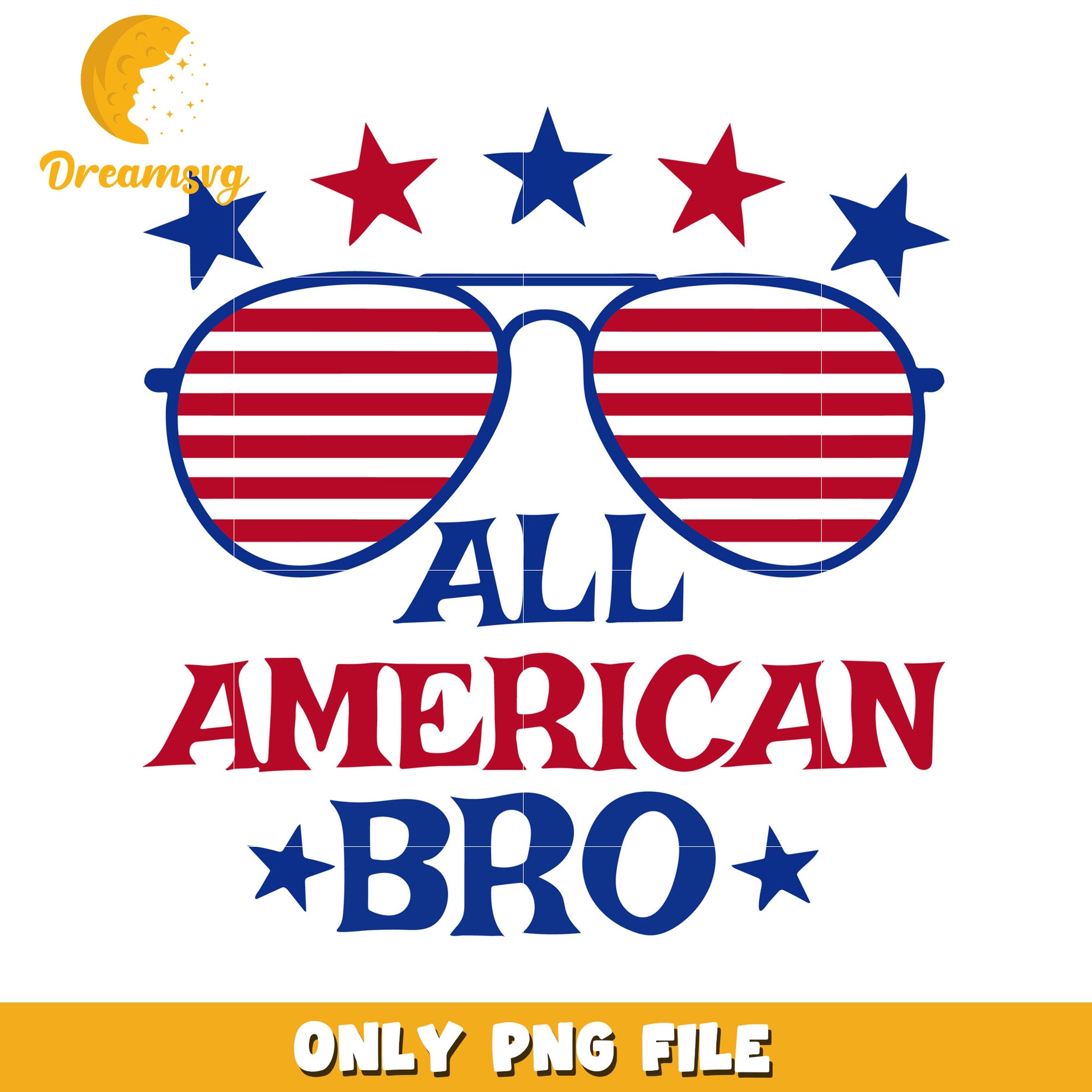 All american bro png, red white and blue png, independence day png