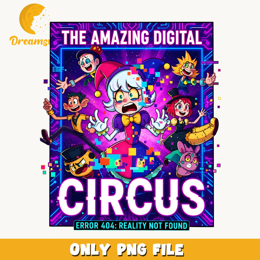 Amazing Digital Circus Cast PNG, Pomni Jax, Fan PNG