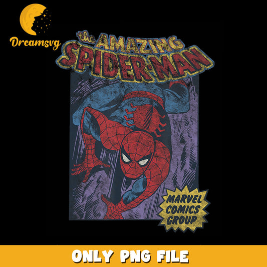 Amazing Spider-Man Vintage Comic Cover Marvel PNG, Retro, Spidey PNG