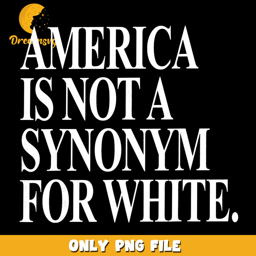 America Quote PNG, Diversity Theme, Social Justice PNG