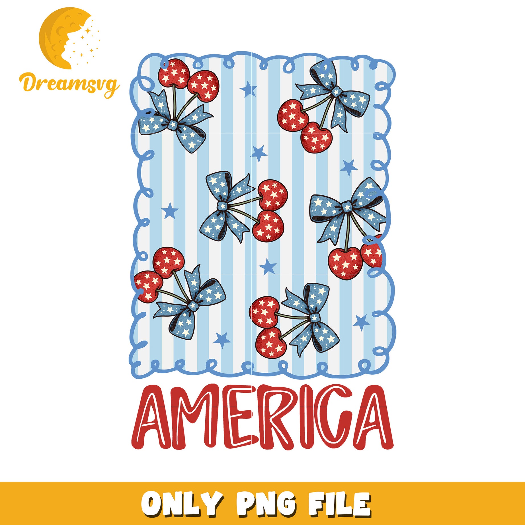 Americach png, usa text png, patriotic style png