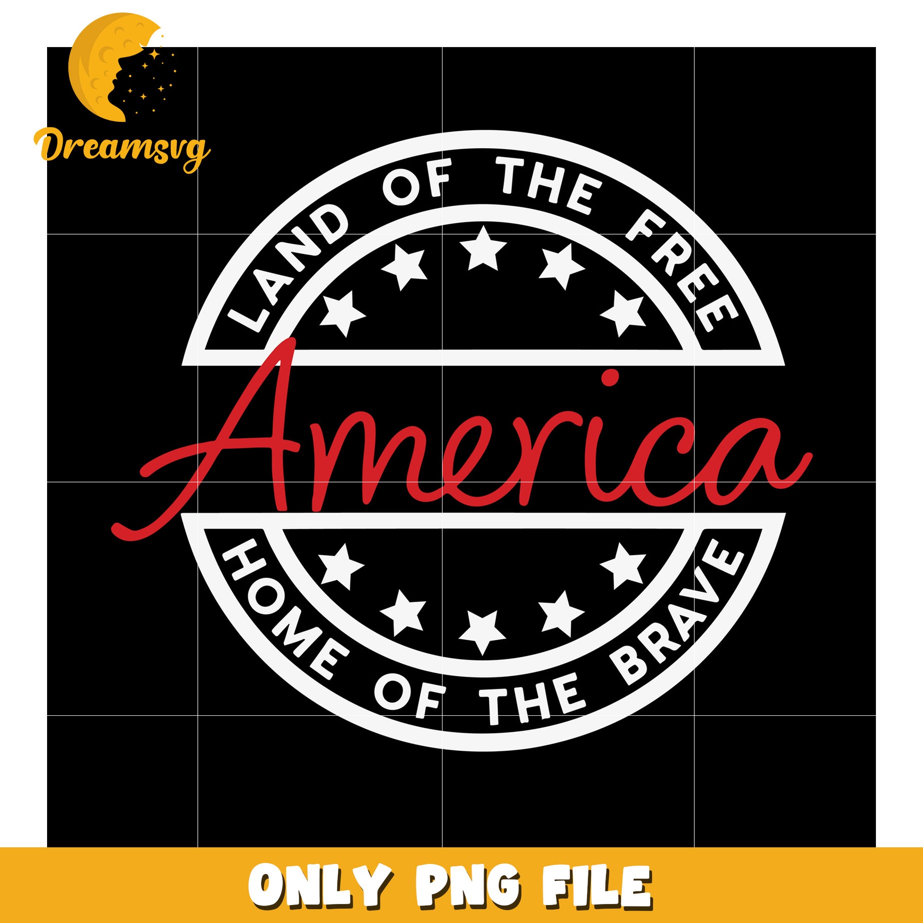 America logo design png, independence day graphic png, american pride png