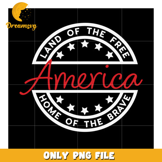America logo design png, independence day graphic png, american pride png
