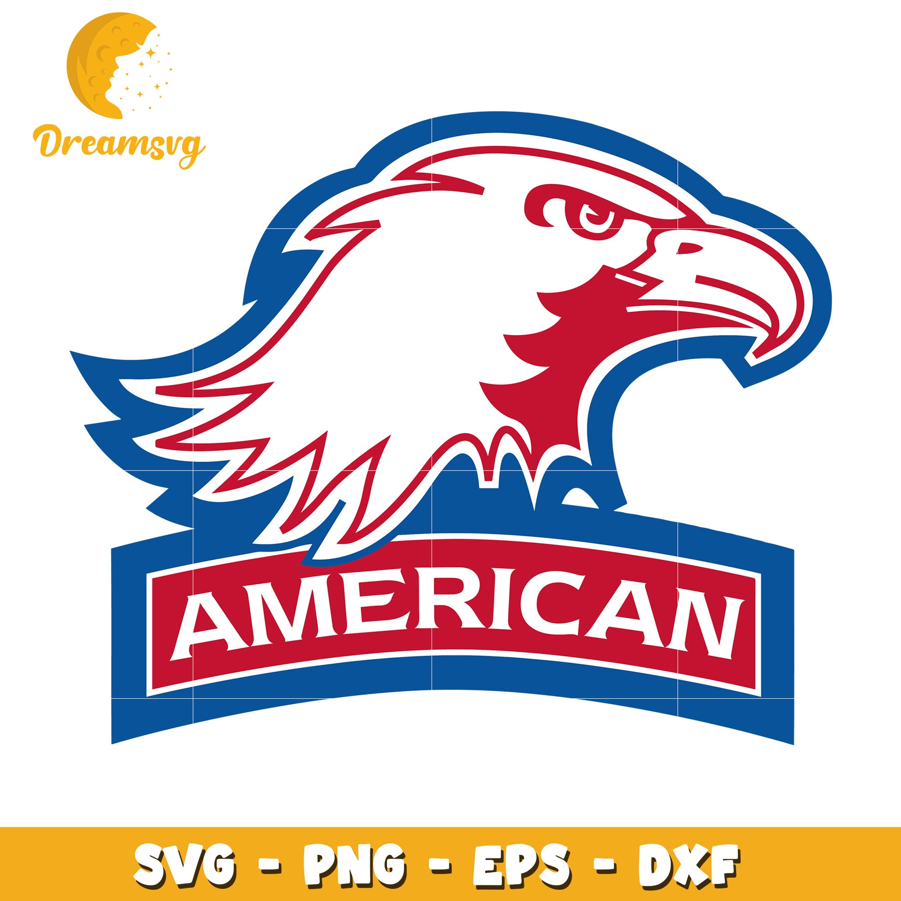 American Eagle SVG PNG EPS DXF