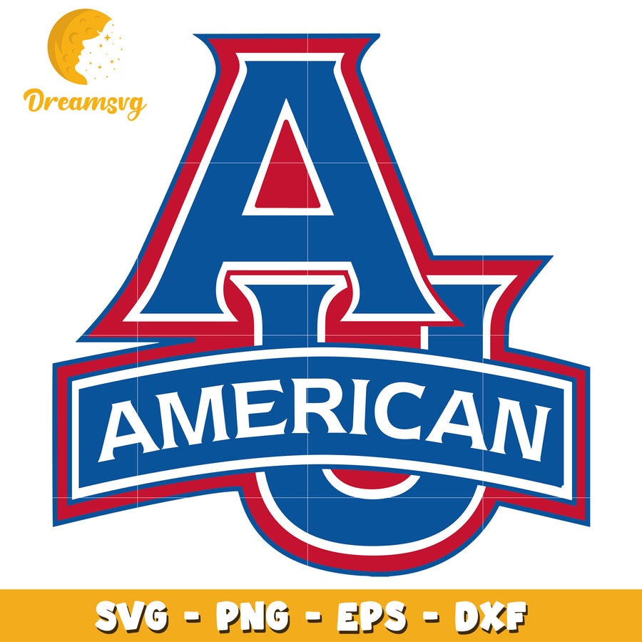 American University Logo SVG PNG EPS DXF