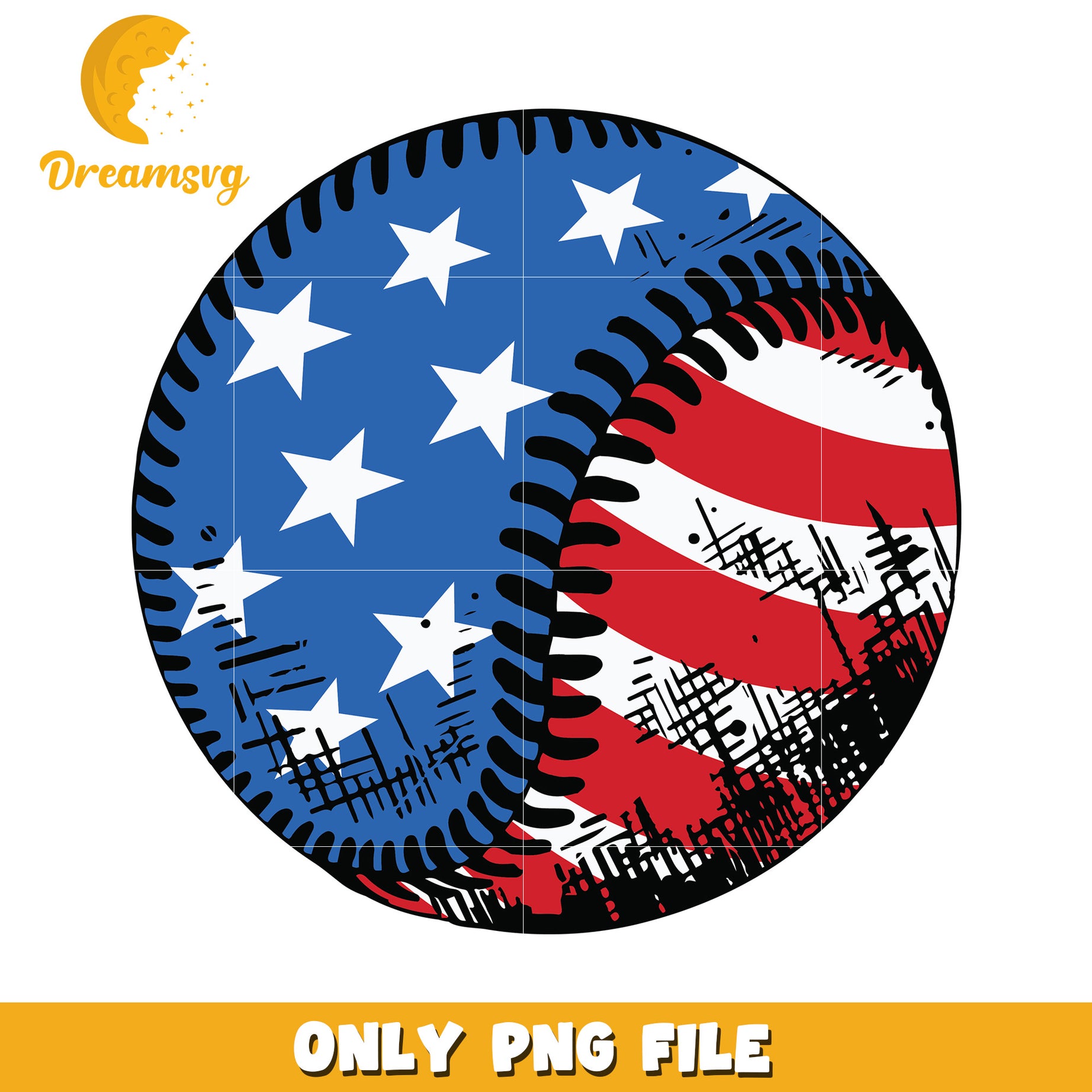 American baseball ball png, usa sports png, baseball graphic png