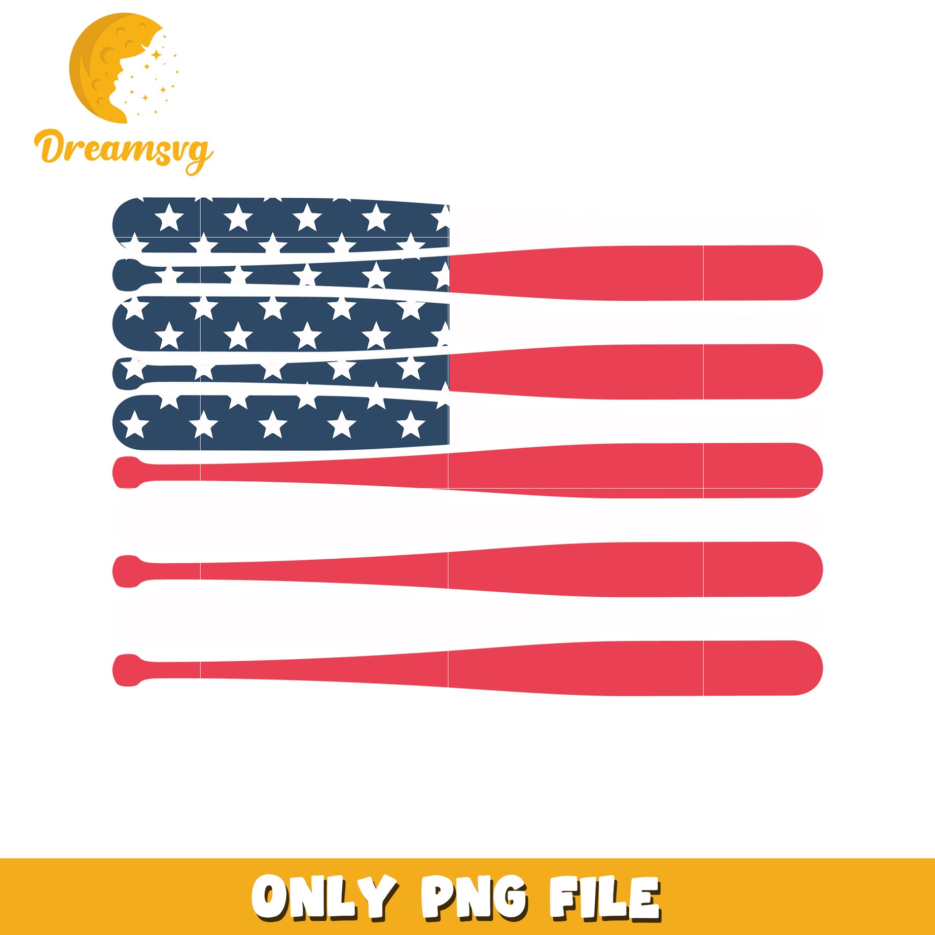 American baseball png, usa sports png, baseball bat and ball png