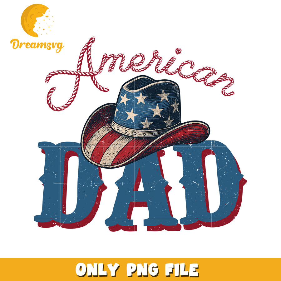 American dad png, patriotic father png, usa dad png
