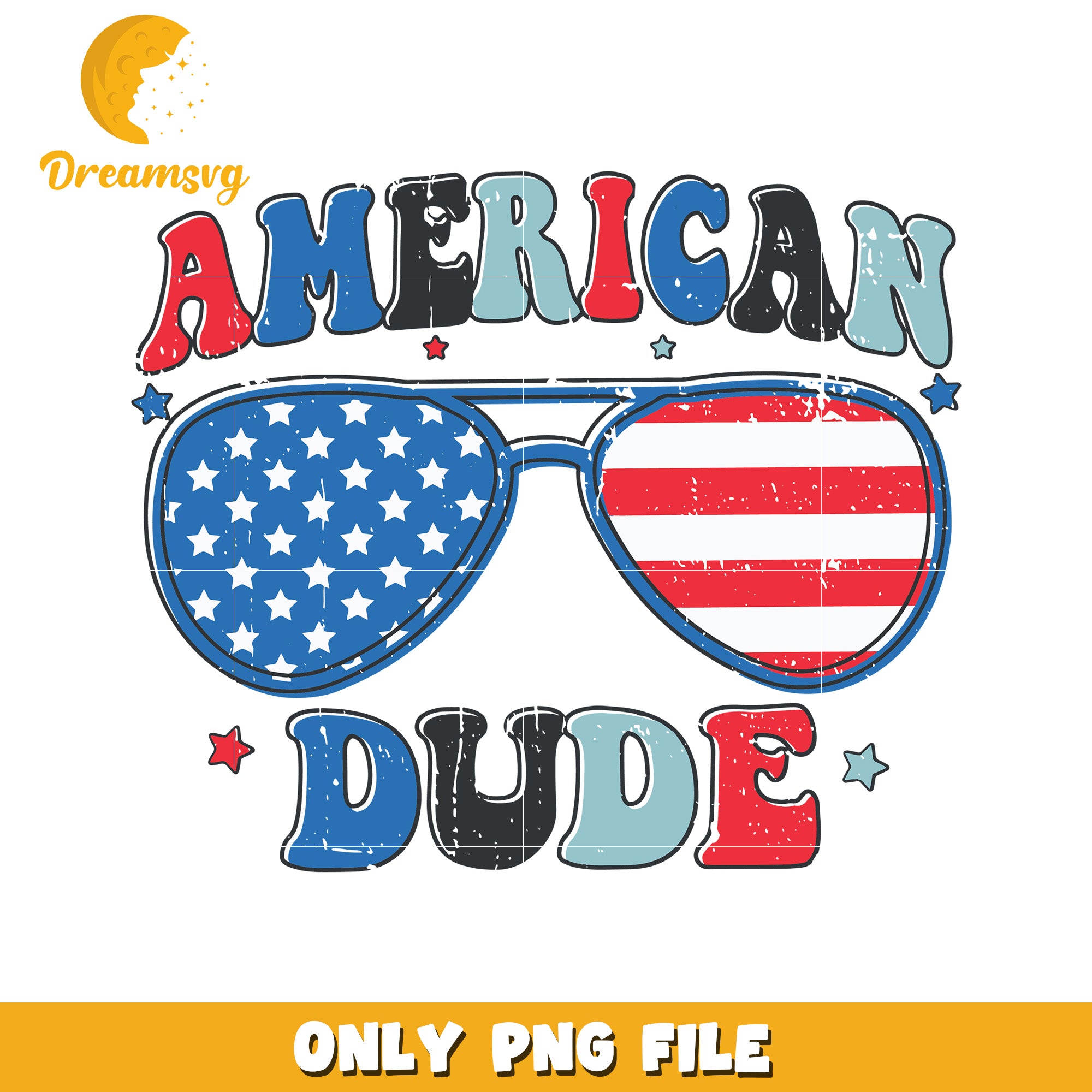 American dude png, red white and blue png, independence day vibes png