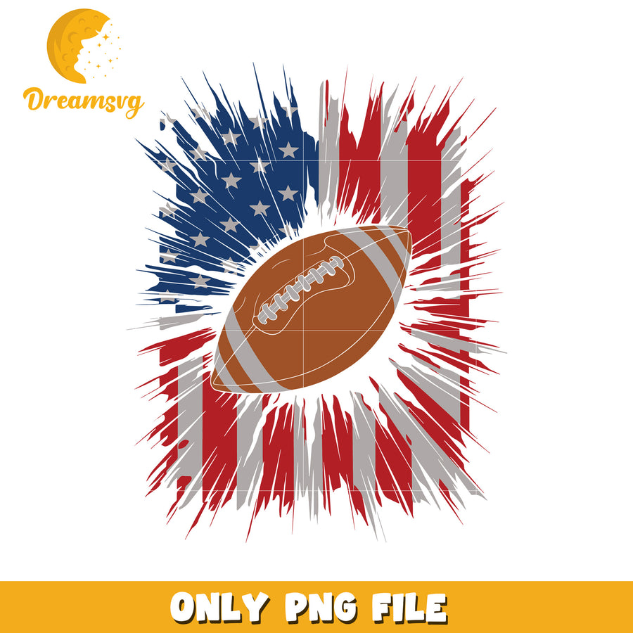 American rugby png, red white blue sports png, rugby fan png
