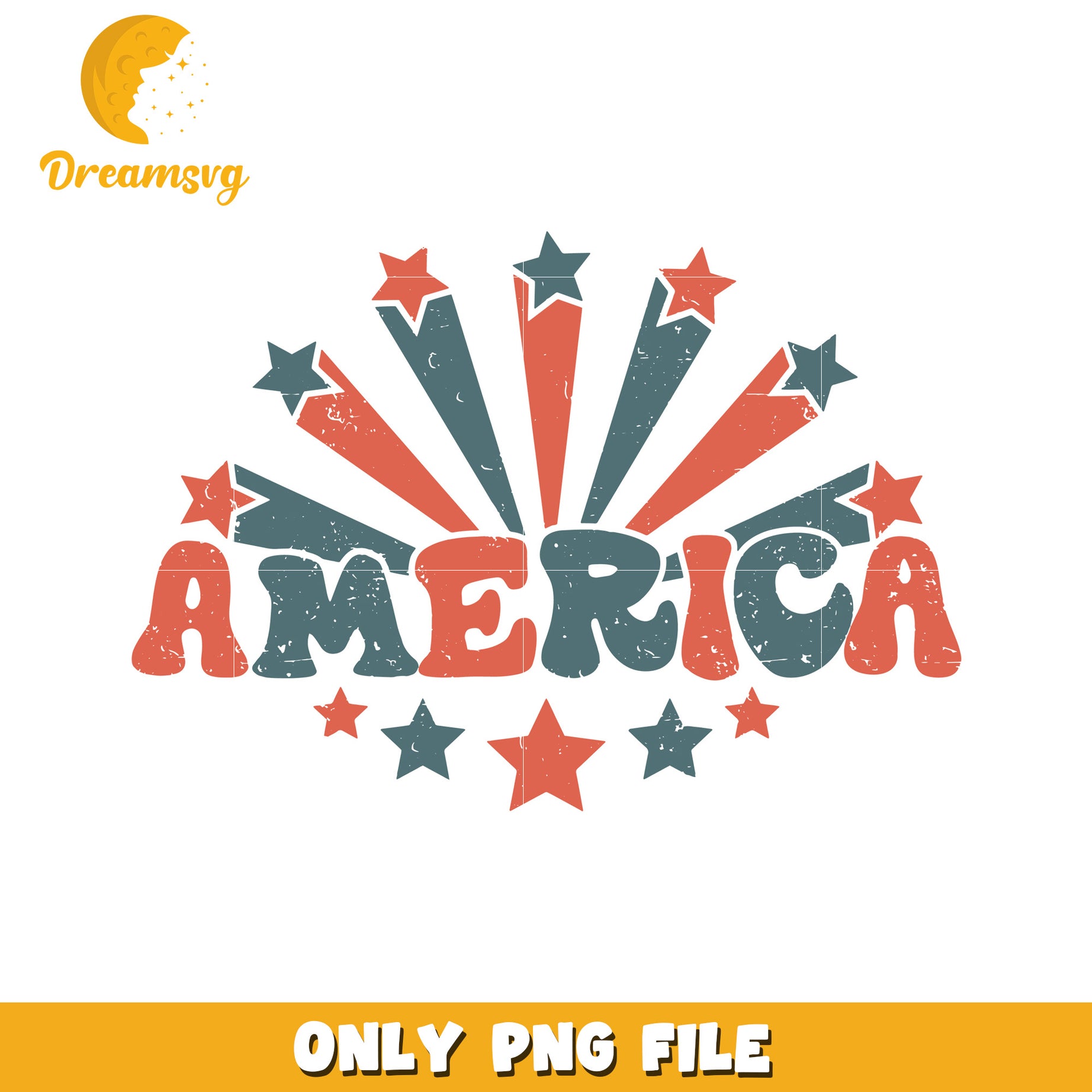 American star png, red white and blue png, independence day vibes png,