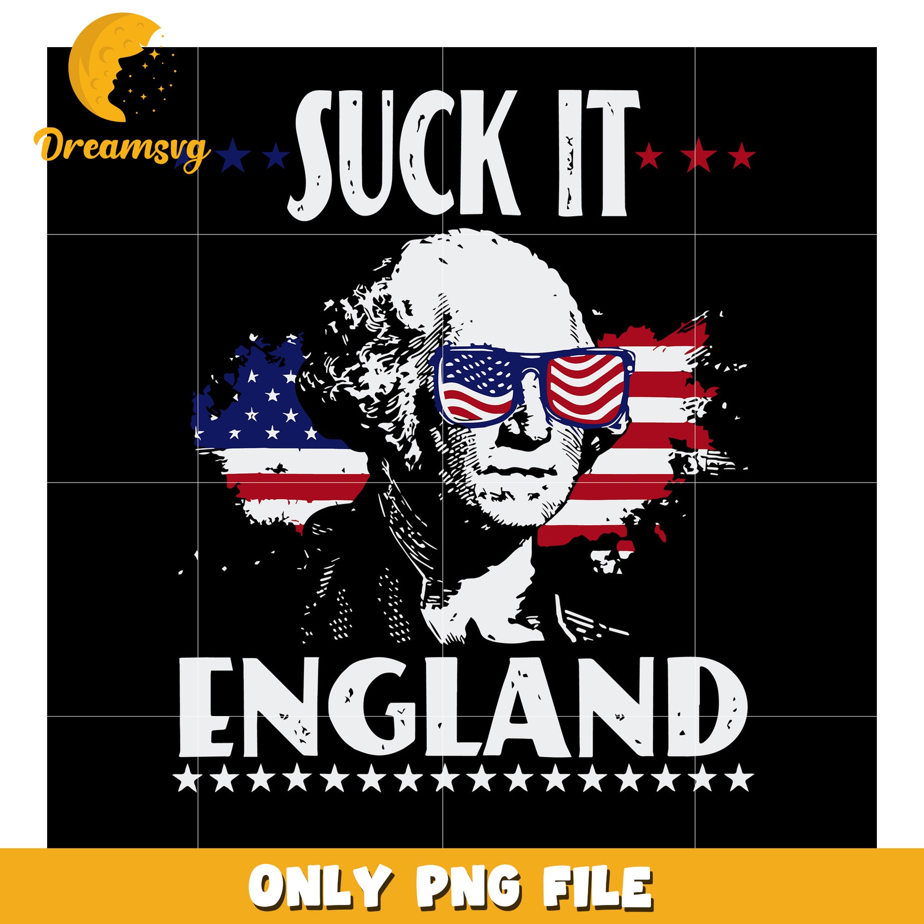 American suck it england png, patriotic humor png, american pride png