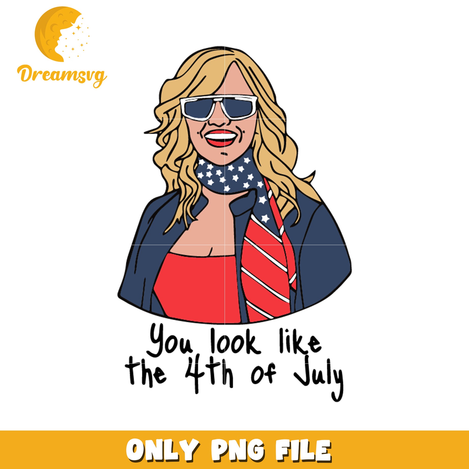 American women you look like 4th of july png, independence day aesthetic png