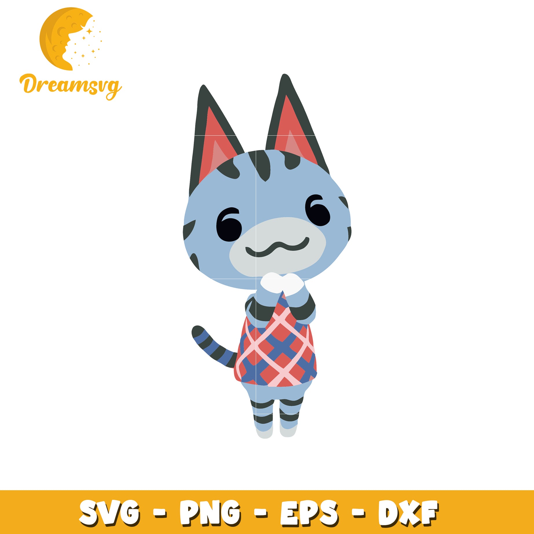Animal Crossing Bob SVG Cut File