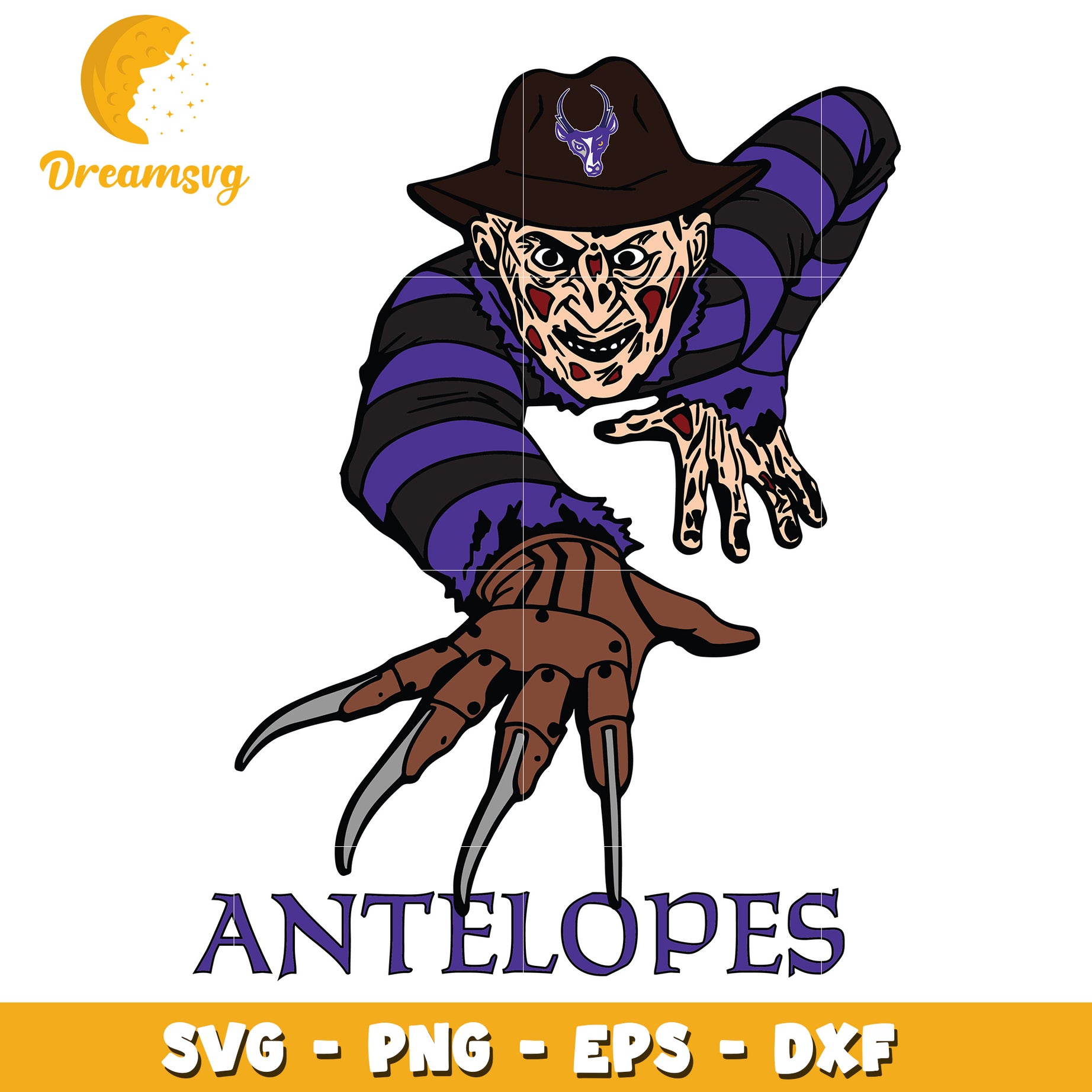 Antelope Freddy SVG PNG EPS DXF