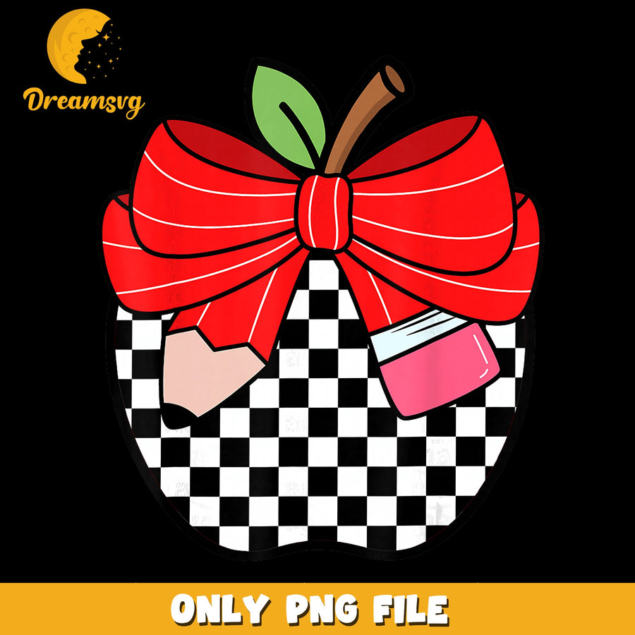 Apple Design PNG, Teacher Theme, Back To School PNG