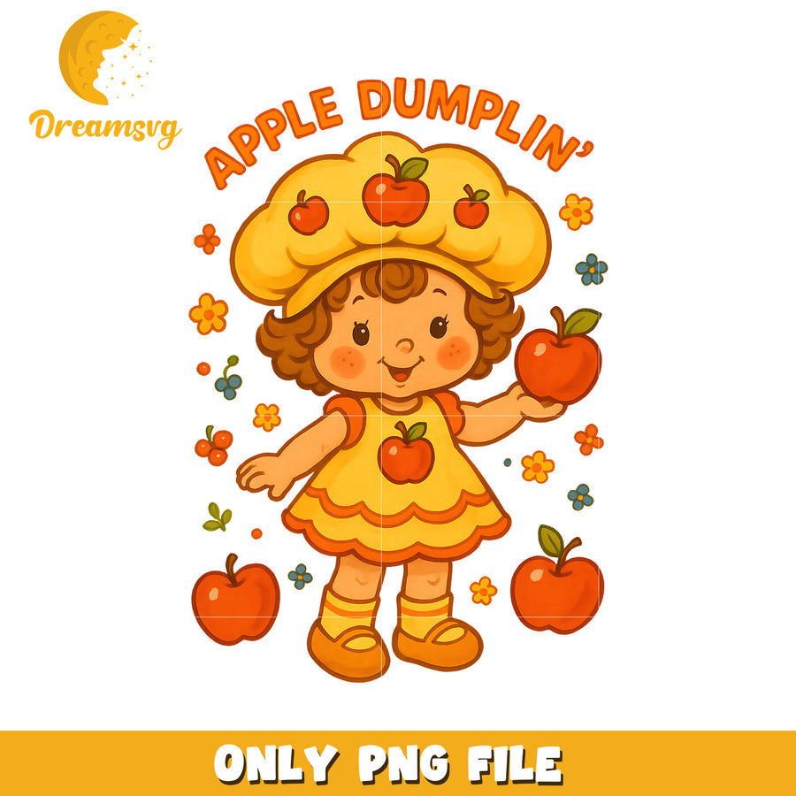 Apple dumplin png, shortcake strawberry png, strawberry shortcake characters png