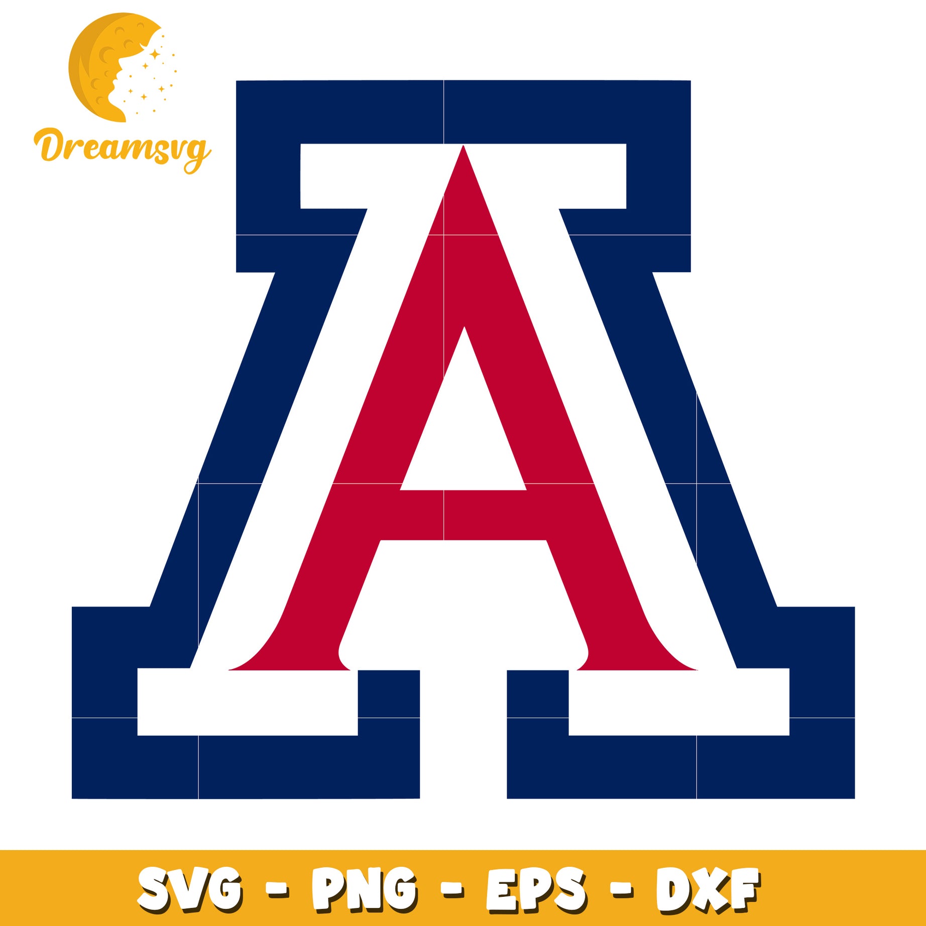 Arizona A Letter SVG PNG EPS DXF