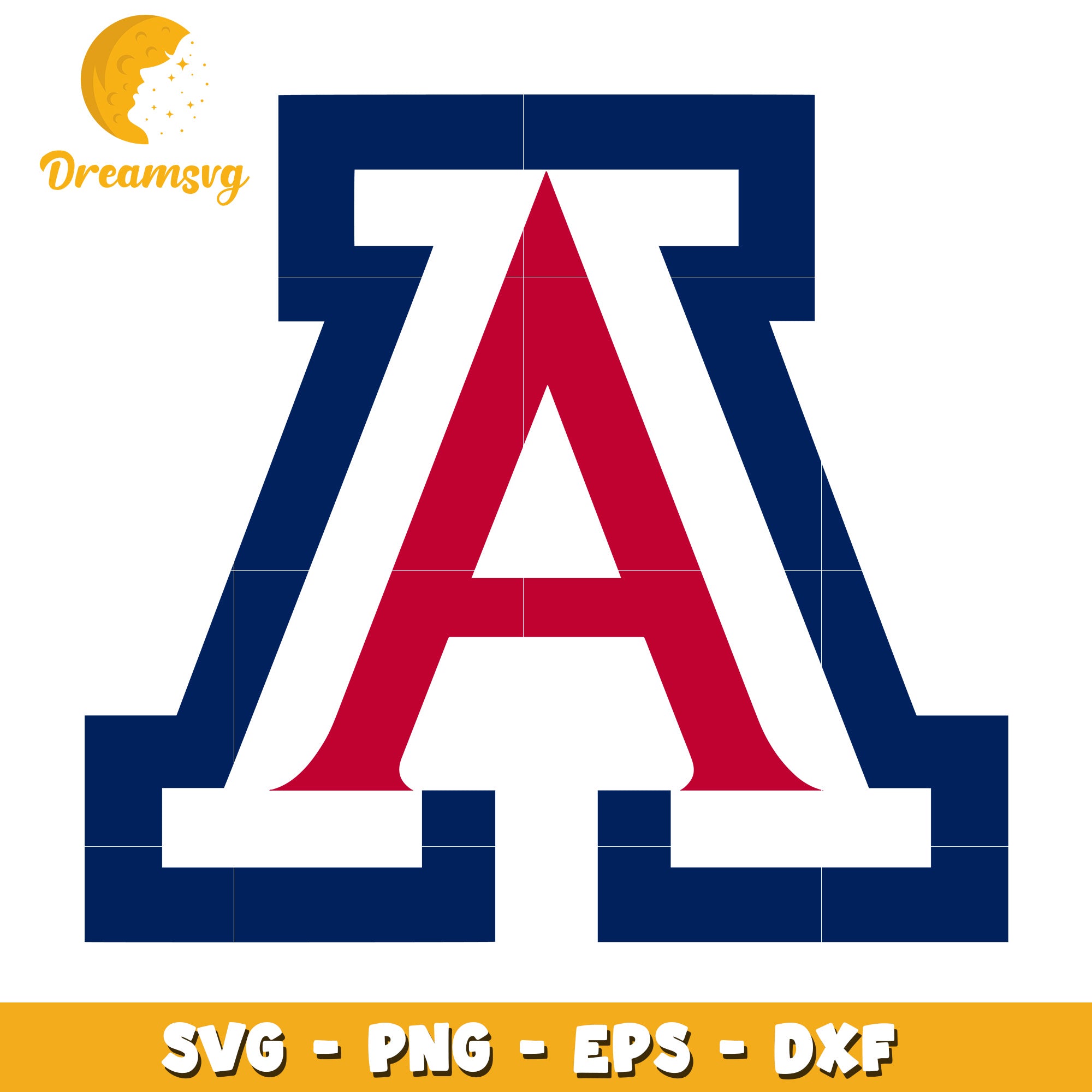 Arizona A Letter SVG PNG EPS DXF