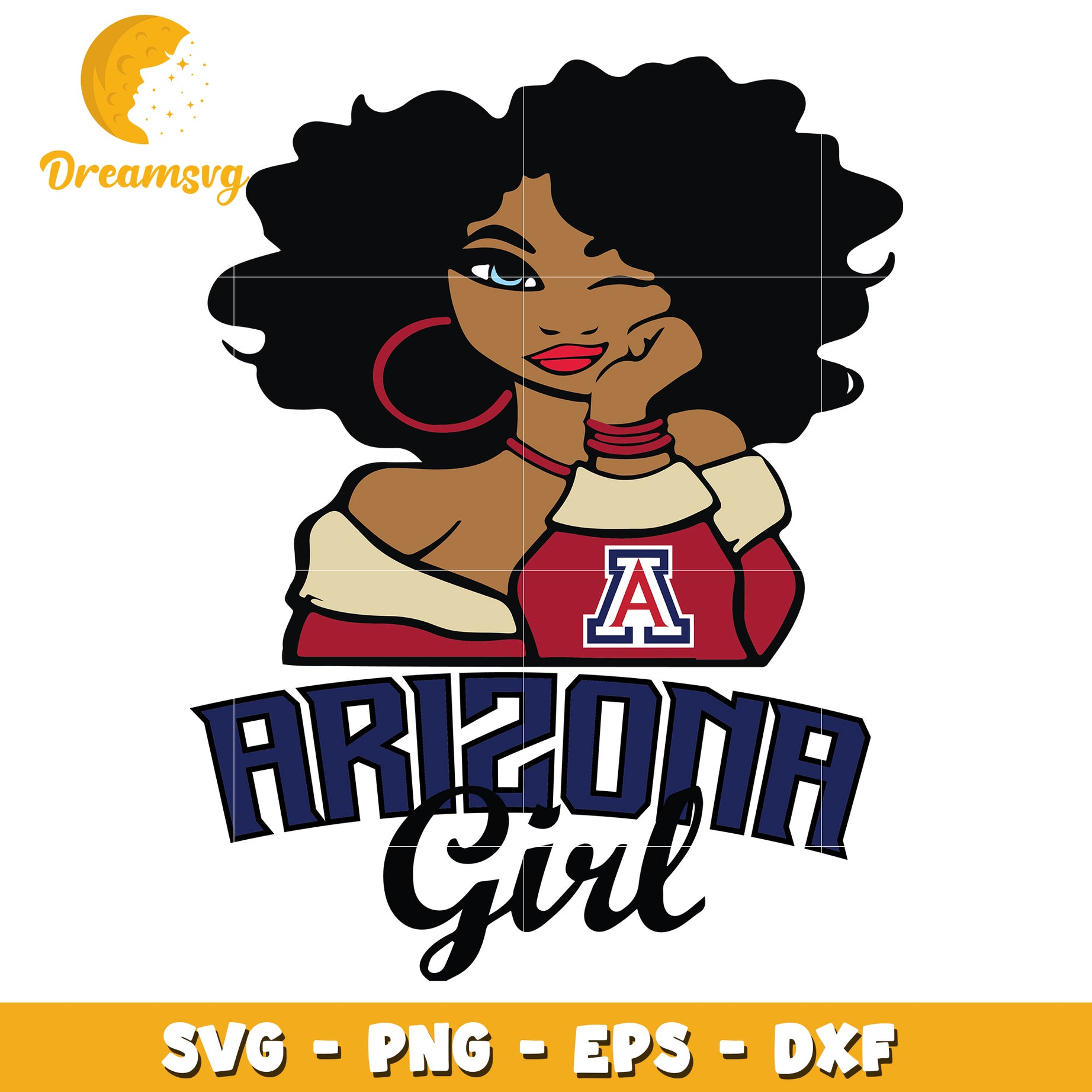 Arizona Girl SVG Design for Crafting and Apparel Projects